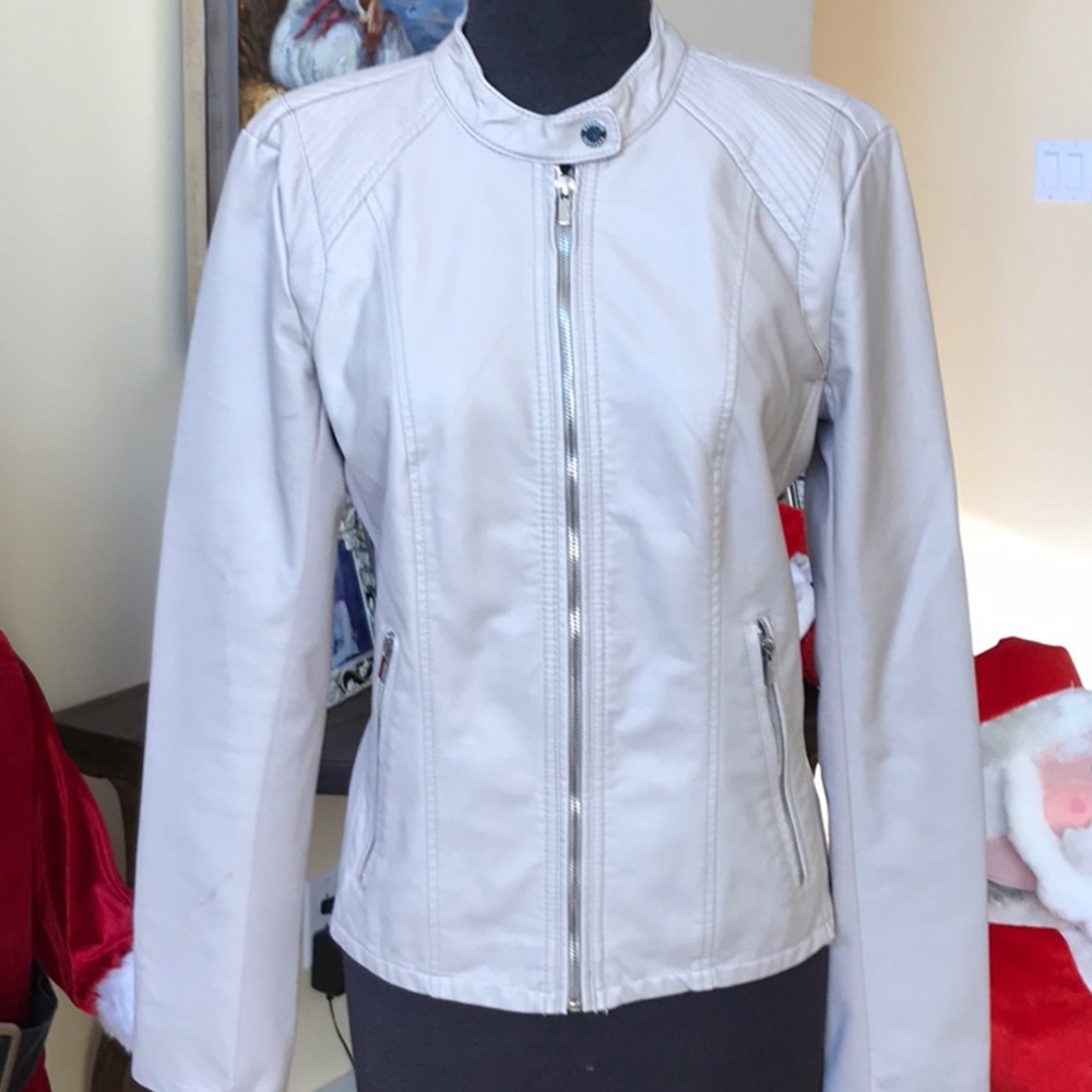 NWOT Express faux leather jacket